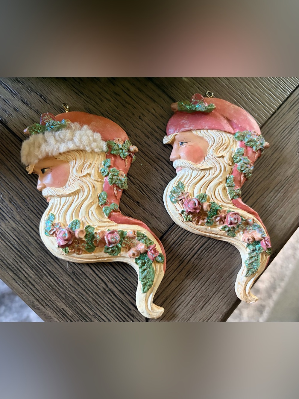 Vintage Victorian Christmas ornaments - Picture 5 of 6